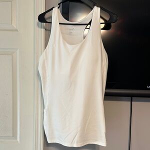 White Women's Sports Tank Top